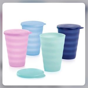NWT Tupperware Impressions Pastel Tumblers 2023 16oz 🤍